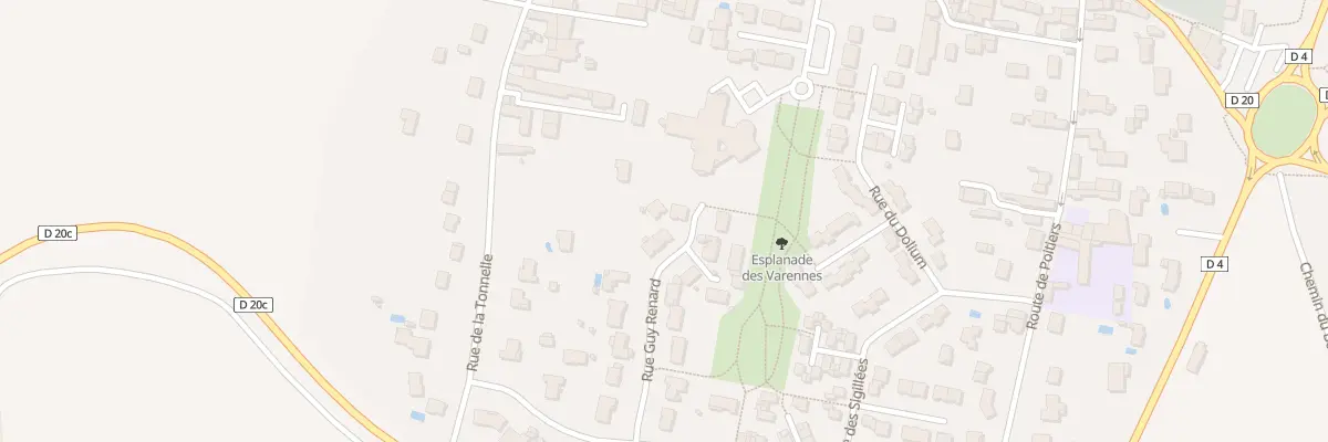 Plan du 15 Rue Guy Renard à Saint-Georges-lès-Baillargeaux