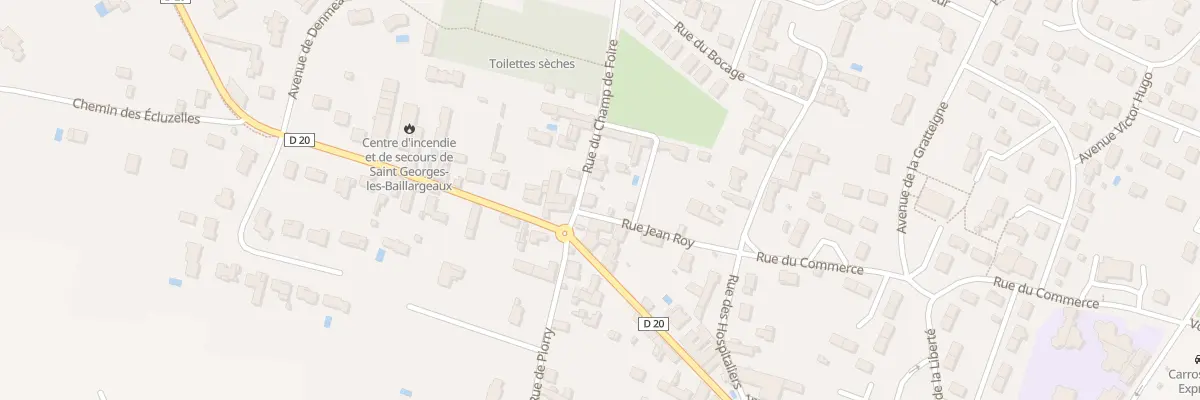 Plan du 10 Rue Jean Roy à Saint-Georges-lès-Baillargeaux
