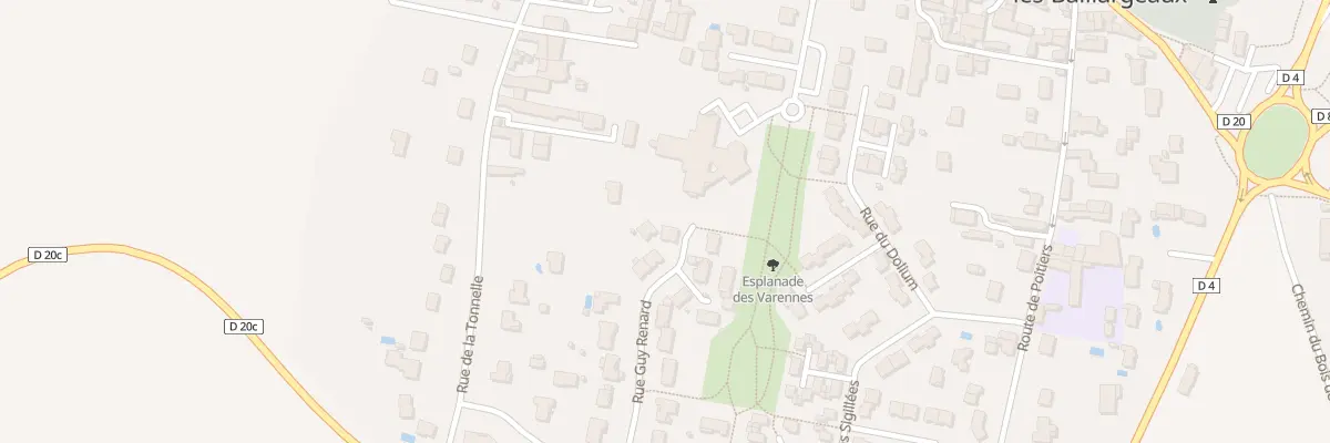 Plan du 17 Rue Guy Renard à Saint-Georges-lès-Baillargeaux