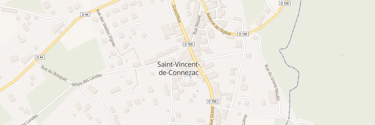 Plan du 104 Rue Grand’ Rue à Saint-Vincent-de-Connezac