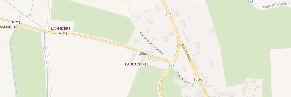 Plan du 1 Rue de la Bussonnerie à Saint-Rémy-des-Monts