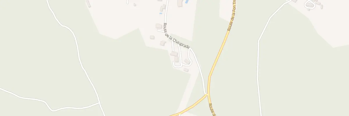 Plan du 528 Rte de la Chauprade à Bourgnac