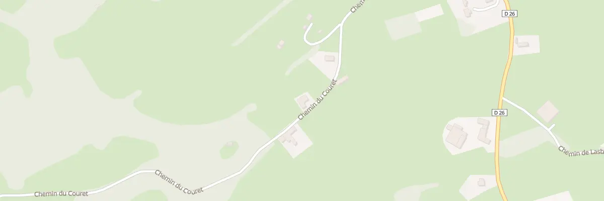 Plan du 5040 Le Claret à Saint-Arroman