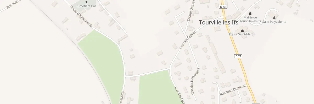 Plan du 161 Rue des Cypres à Tourville-les-Ifs