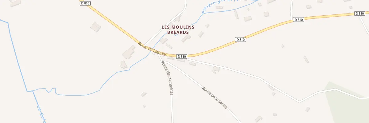 Plan du 83 Rte de la Motte à Saint-Pierre-de-Cormeilles