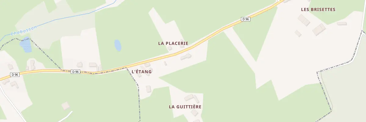 Plan du 2871 Rte de Marigné-Laillé à Pruillé-l’Éguillé