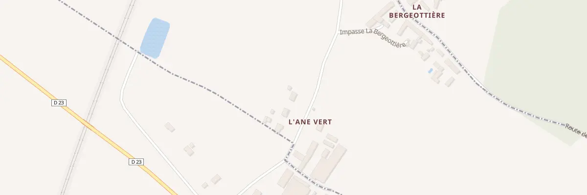 Plan du 5184 Les Entes à Sossais