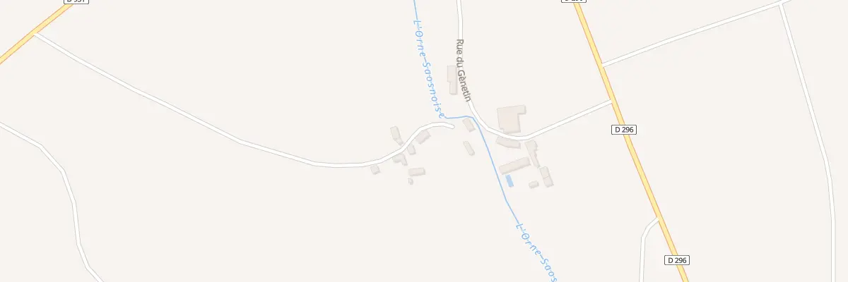 Plan du 26 La Vallée à Suré