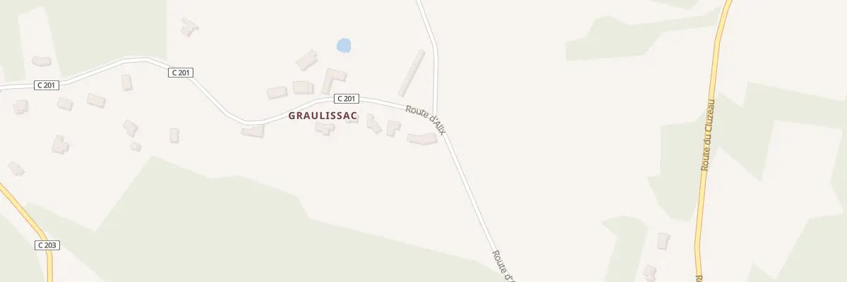 Plan du 963 Rte d’Alix à Lunas