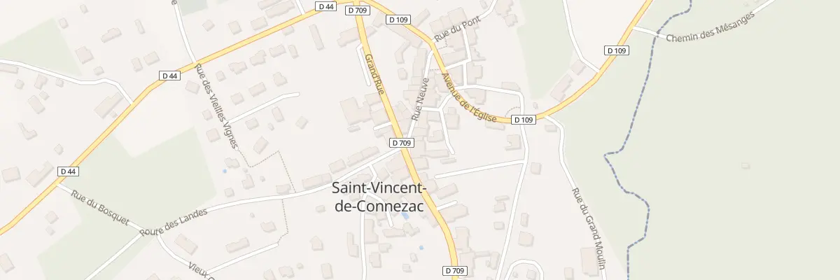 Plan du 199 Rue Les Quatre Rues à Saint-Vincent-de-Connezac