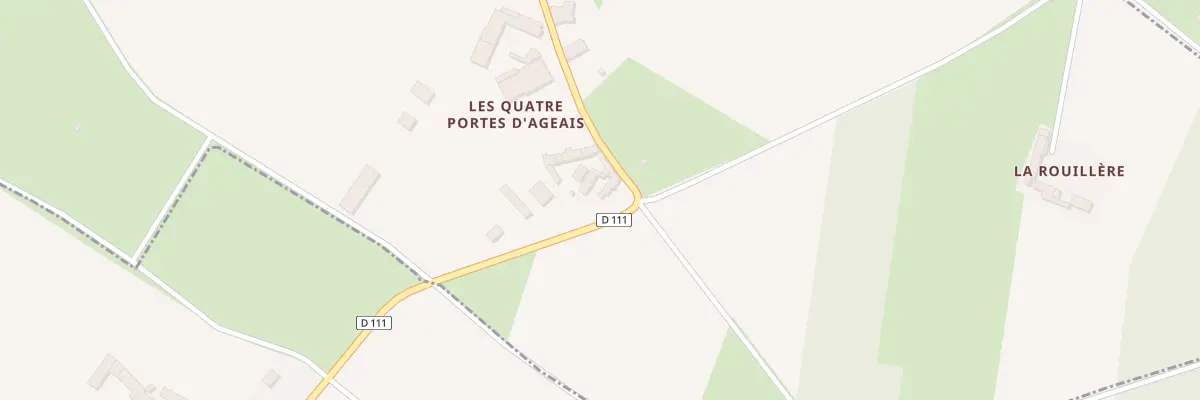 Plan du 28 Les Quatre Portes d’Ageais à Courcoué