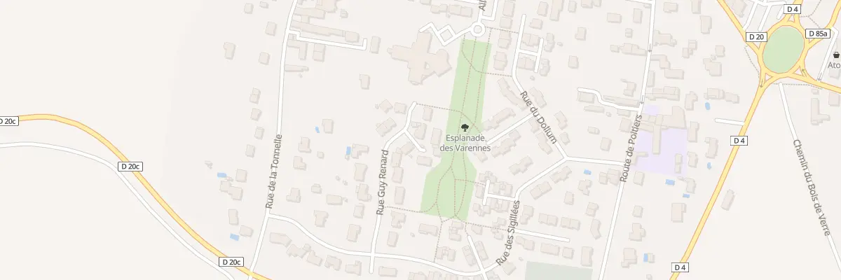 Plan du 18 Rue Guy Renard à Saint-Georges-lès-Baillargeaux