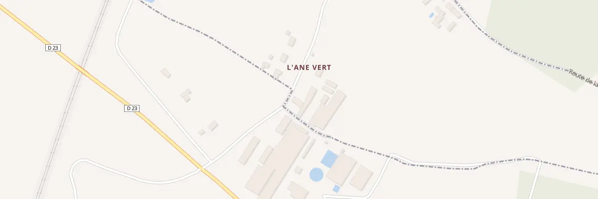 Plan du 5157 L’Ane Vert à Sossais