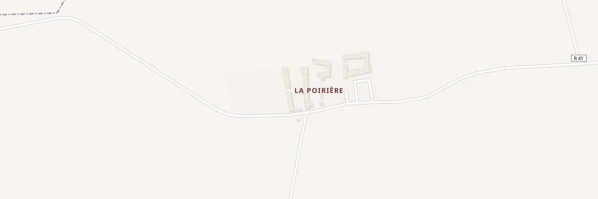 Plan du 8 La Poiriere à Jaulnay