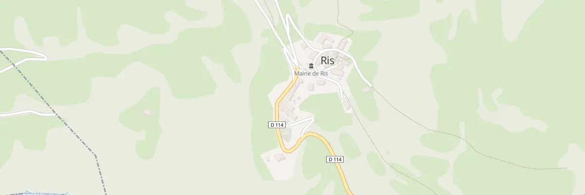 Plan du 5003 Village à Ris