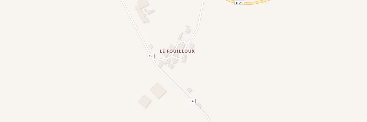 Plan du 6 Le Fouilloux à Saint-Romain