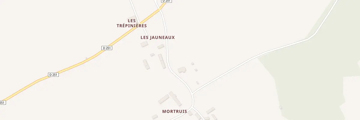Plan du 79 Mortruis à Coulonges-sur-Sarthe
