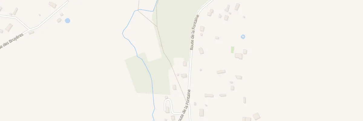 Plan du 101 Rte de la Fontaine à Martainville