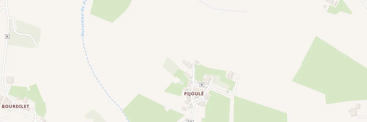 Plan du 823 Che de Pijoulet à Condom