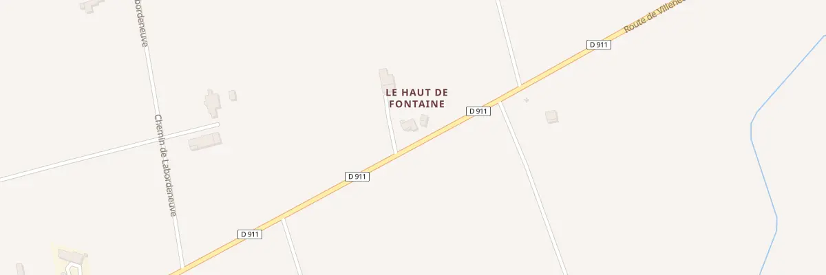 Plan du 1537 Rte de Villeneuve à Clairac