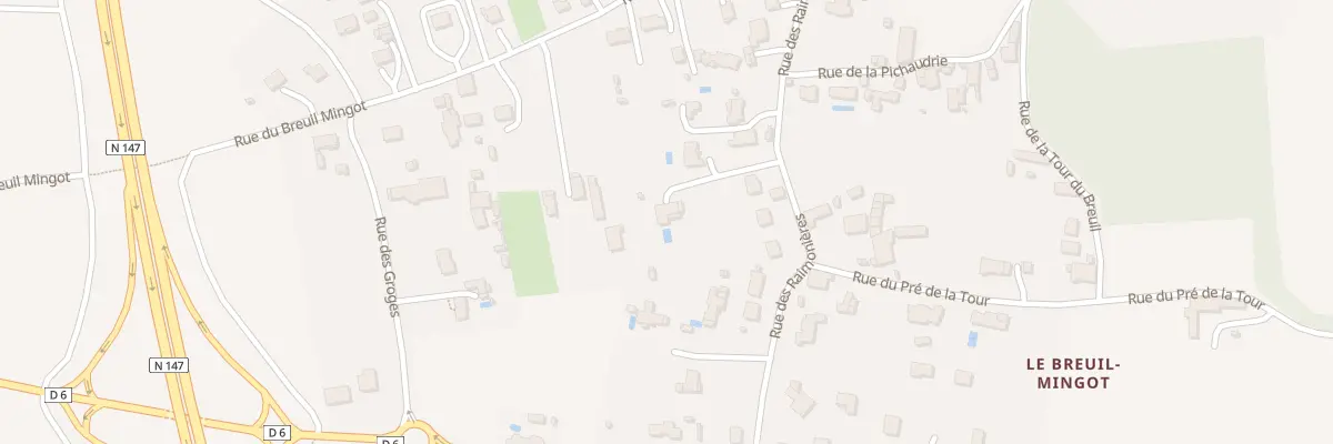 Plan du 27 Rue des Raimonières à Poitiers