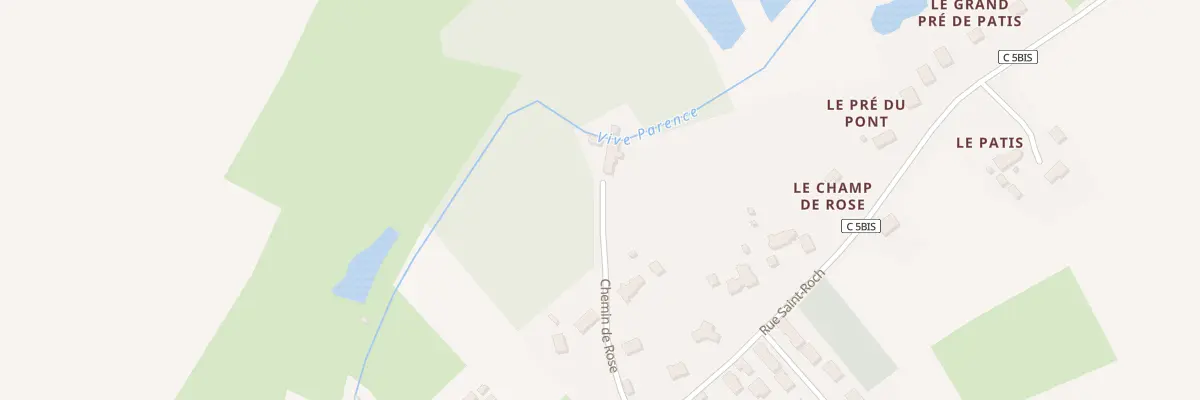 Plan du 4 Che de Rose à Torcé-en-Vallée