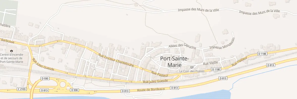 Plan du 5095 Rue de la Mairie à Port-Sainte-Marie
