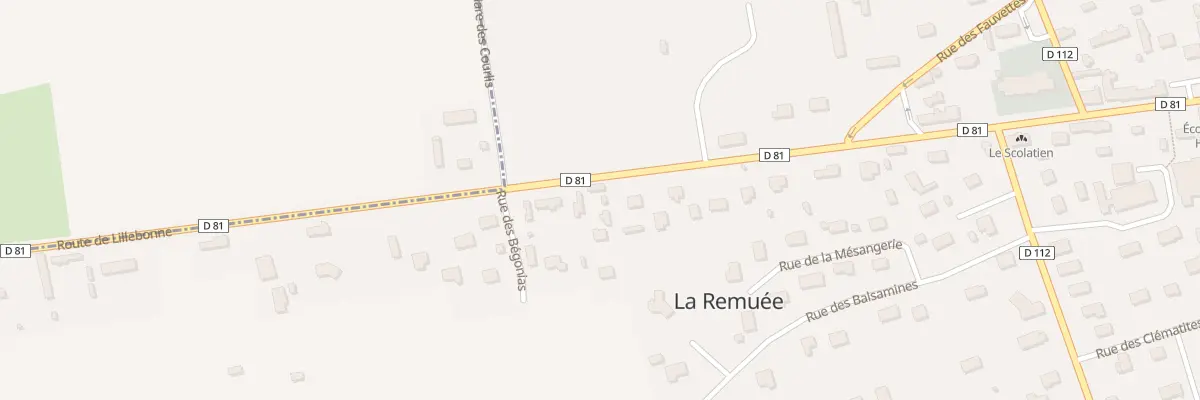 Plan du 18 Rue des Tilleuls à La Remuée