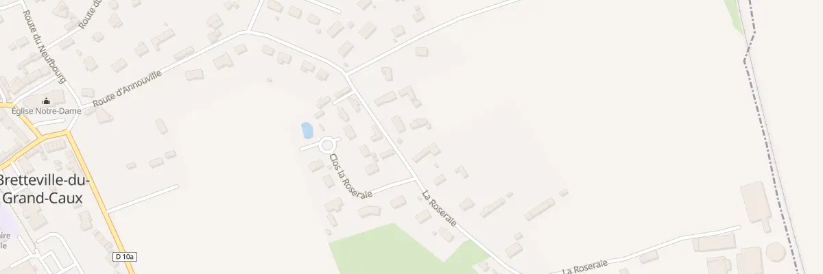 Plan du 95 La Roseraie à Bretteville-du-Grand-Caux