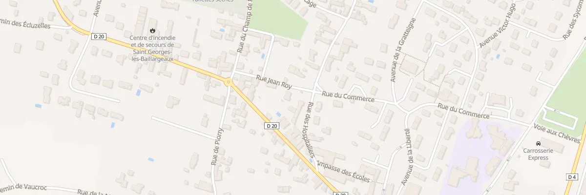 Plan du 1 Rue Jean Roy à Saint-Georges-lès-Baillargeaux
