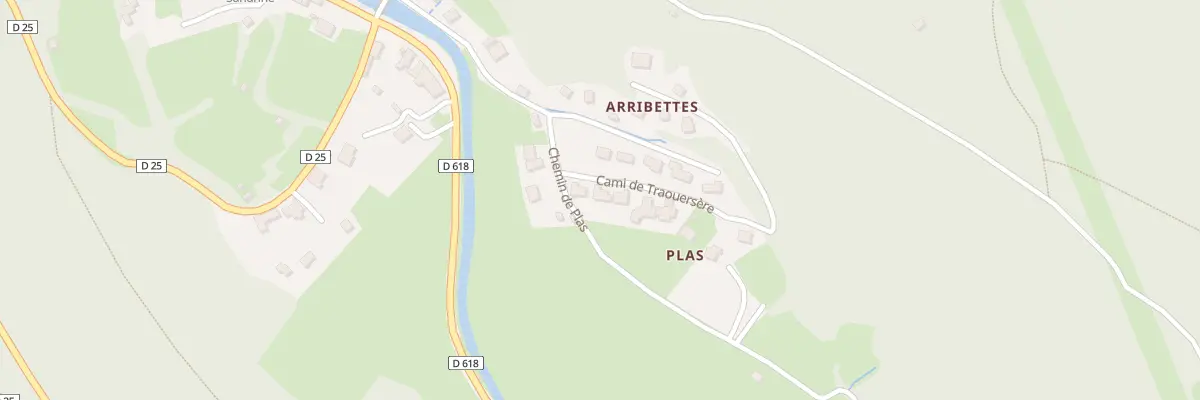 Plan du 4 Cami de la Traouersere à Bordères-Louron