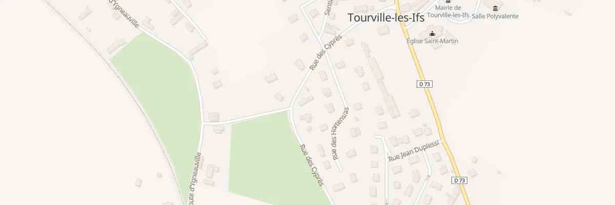 Plan du 156 Rue des Cypres à Tourville-les-Ifs