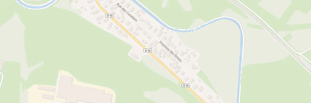 Plan du 499 Rue de l’Hippodrome à Lannemezan