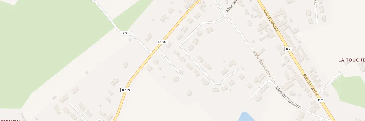 Plan du 14 All de la Roseraie à Saint-Rémy-des-Monts