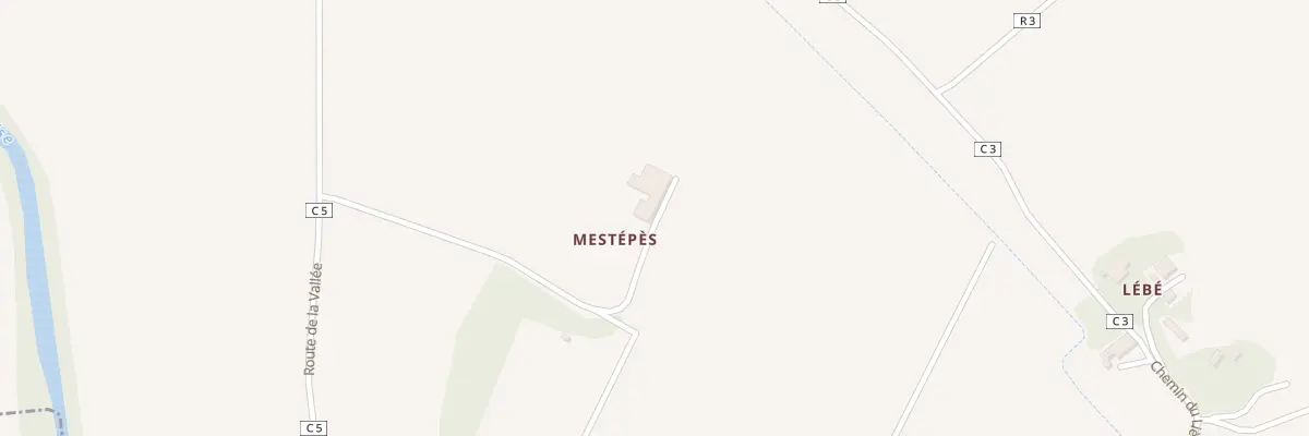 Plan du 5053 Mestepes à Bonas
