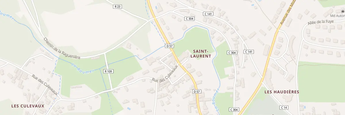 Plan du 19 Rue de St Laurent à Langeais