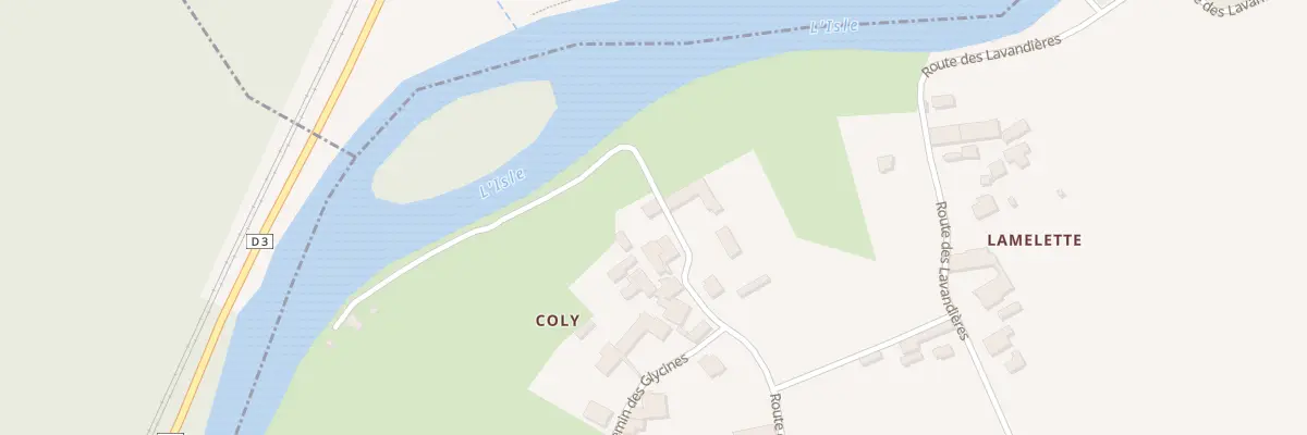 Plan du 1119 Coly à Sourzac