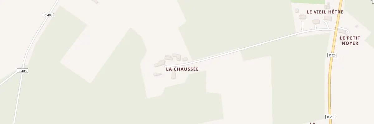 Plan du 5308 La Chaussée à Torcé-en-Vallée