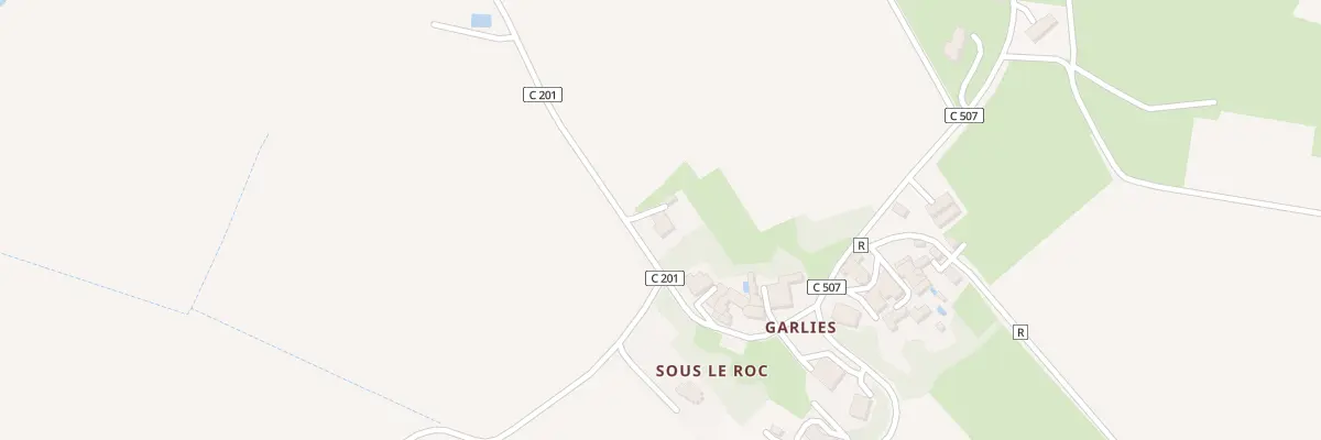Plan du 206 Rte de Puy Fort Éguille à Fieux