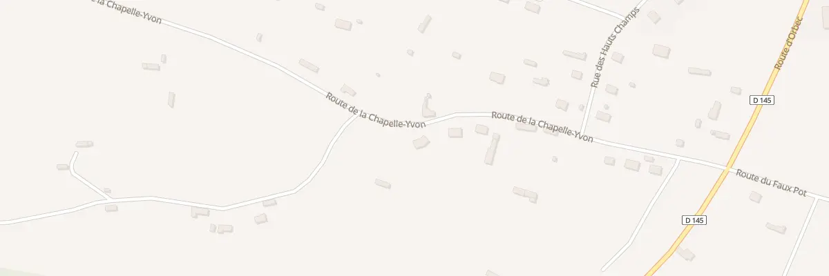 Plan du 15 Rte de la Chapelle-Yvon à Saint-Germain-la-Campagne