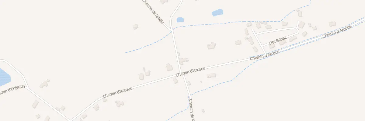Plan du 690 Chem d’Arcous à Berdoues