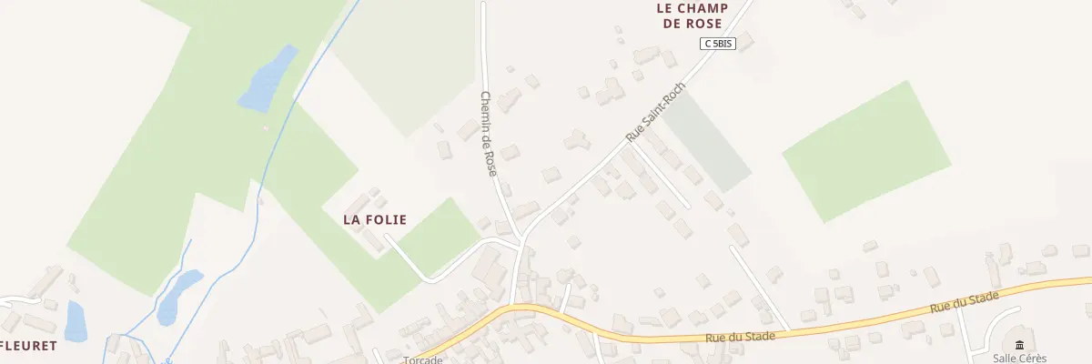 Plan du 11 Rue Saint-roch à Torcé-en-Vallée