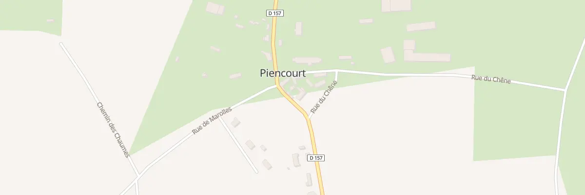 Plan du 21 Piencourt à Piencourt