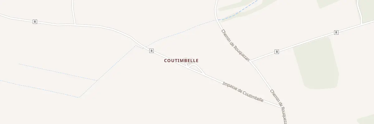 Plan du 294 Imp de Coutimbelle à L’Isle-de-Noé