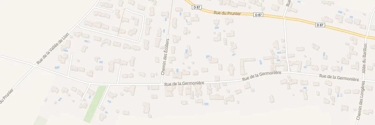 Plan du 40 Rue de la Germonière à Montamisé