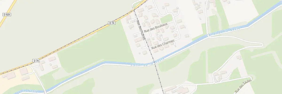 Plan du 14 Rue des Aulnes à La Barthe-de-Neste