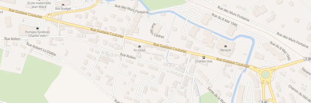 Plan du 152 Rue Gustave Couturier à Fécamp