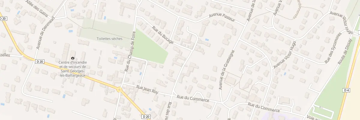 Plan du 10 Rue des Hospitaliers à Saint-Georges-lès-Baillargeaux