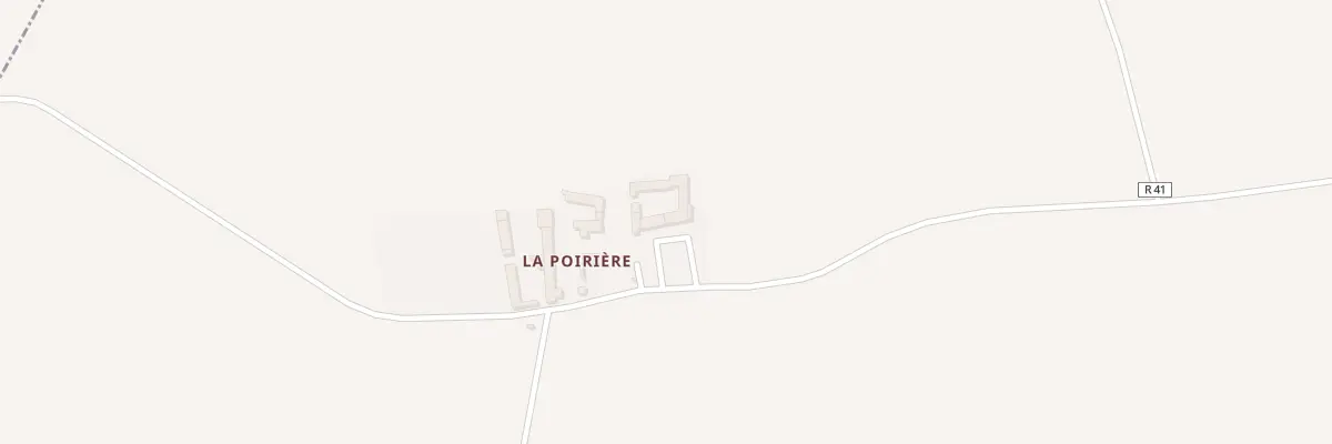 Plan du 2 La Poiriere à Jaulnay