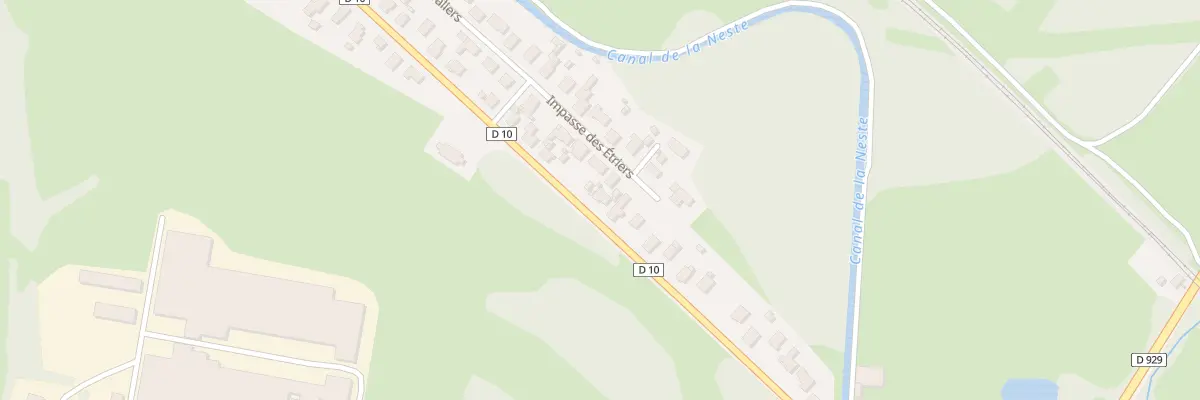 Plan du 577 Rue de l’Hippodrome à Lannemezan